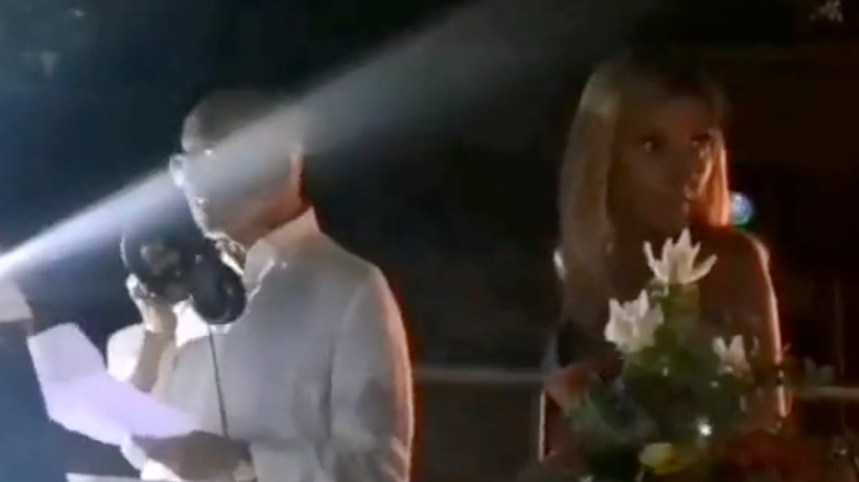 Millionaire banker exposes 'cheating' fiancee in explosive wedding speech