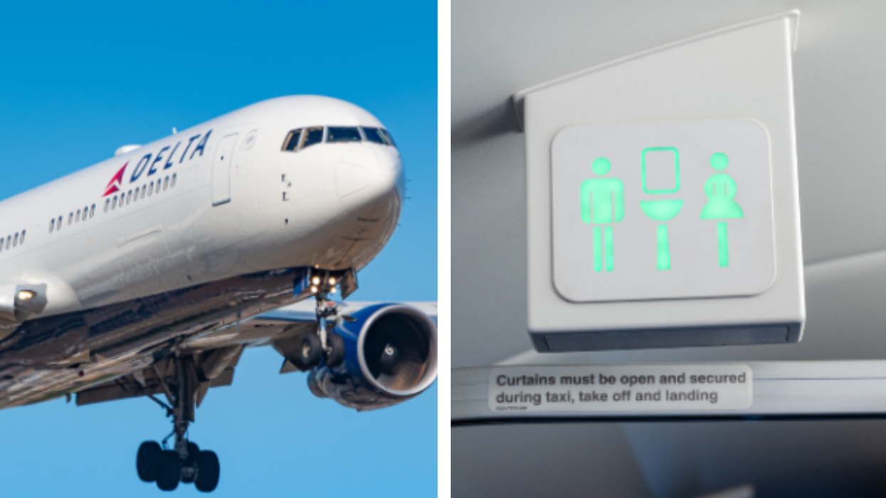 Delta flight forced to u-turn after passenger causes 'biohazard issue' in toilet