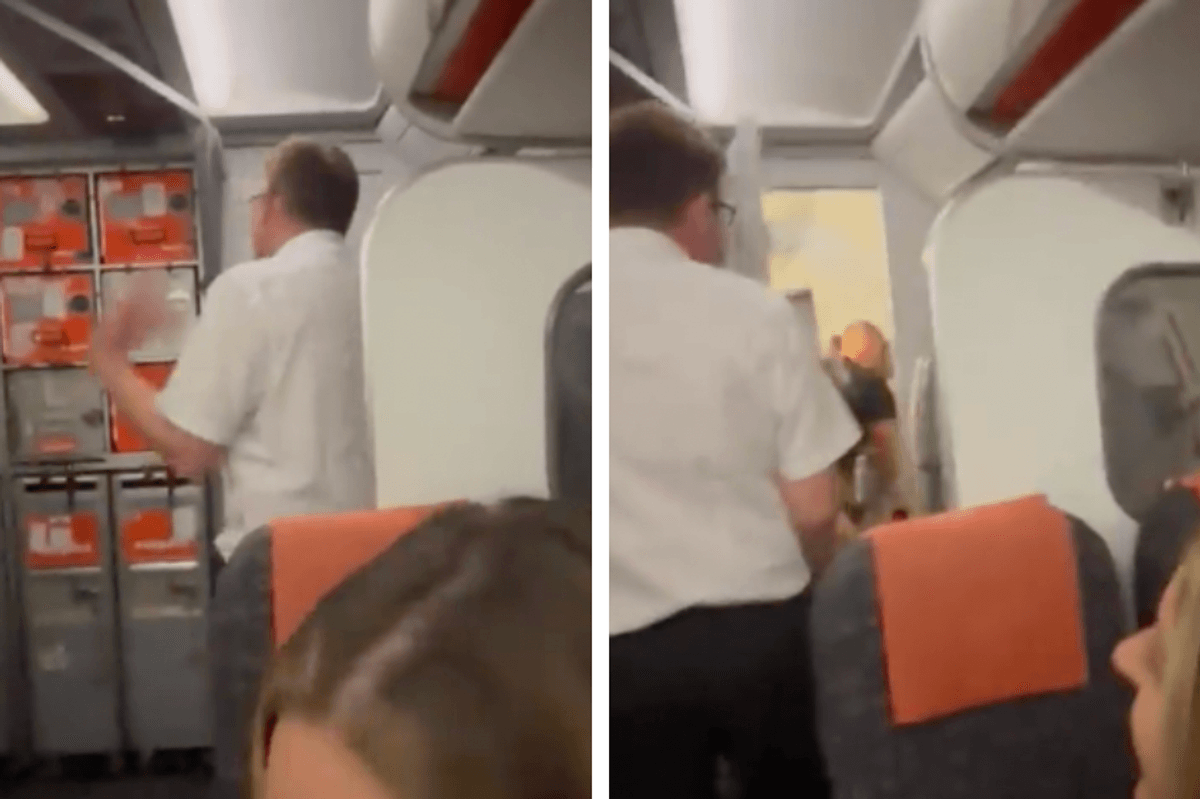 'Embarrassed' mum speaks out after son's 'mile high club' video goes viral