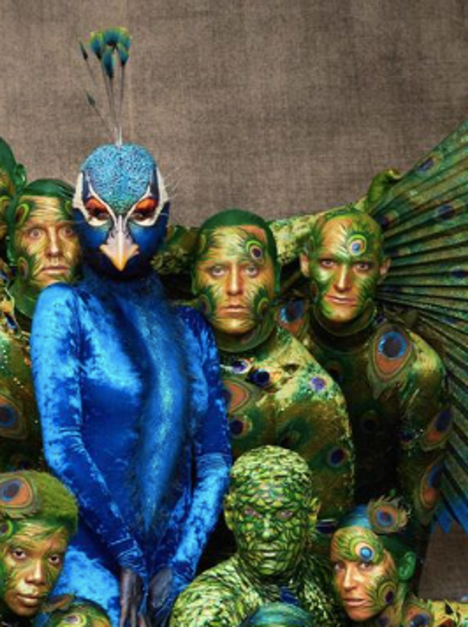 Celebrity Halloween costumes 2023 LIVE - Heidi Klum dazzles as a peacock