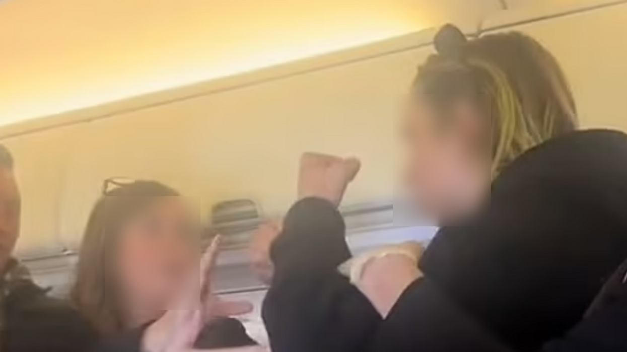 Concerns raised for woman yelling about being 'trafficked' during viral plane rant