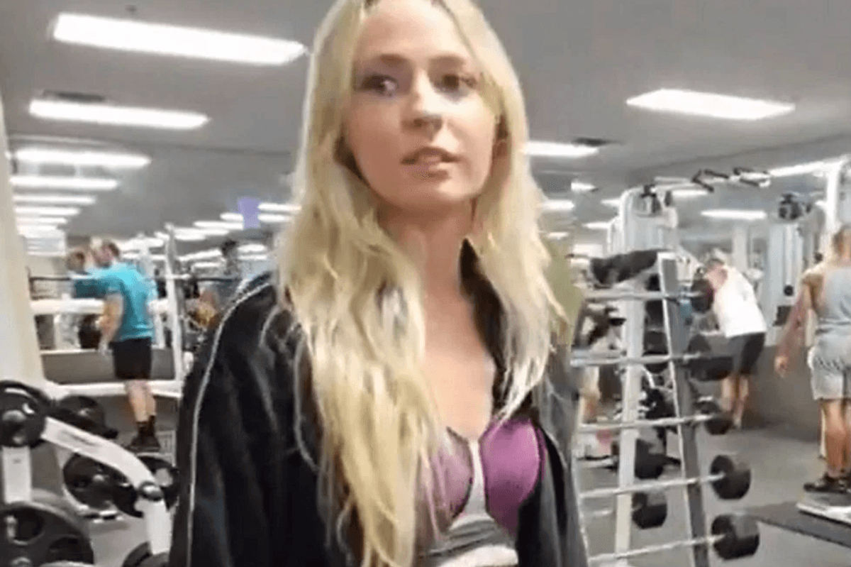 Woman slammed for wearing body paint to a gym, claims it was a 'social experiment'