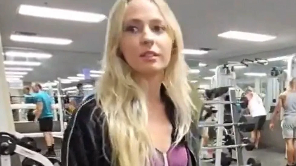 Woman slammed for wearing body paint to a gym, claims it was a 'social experiment'