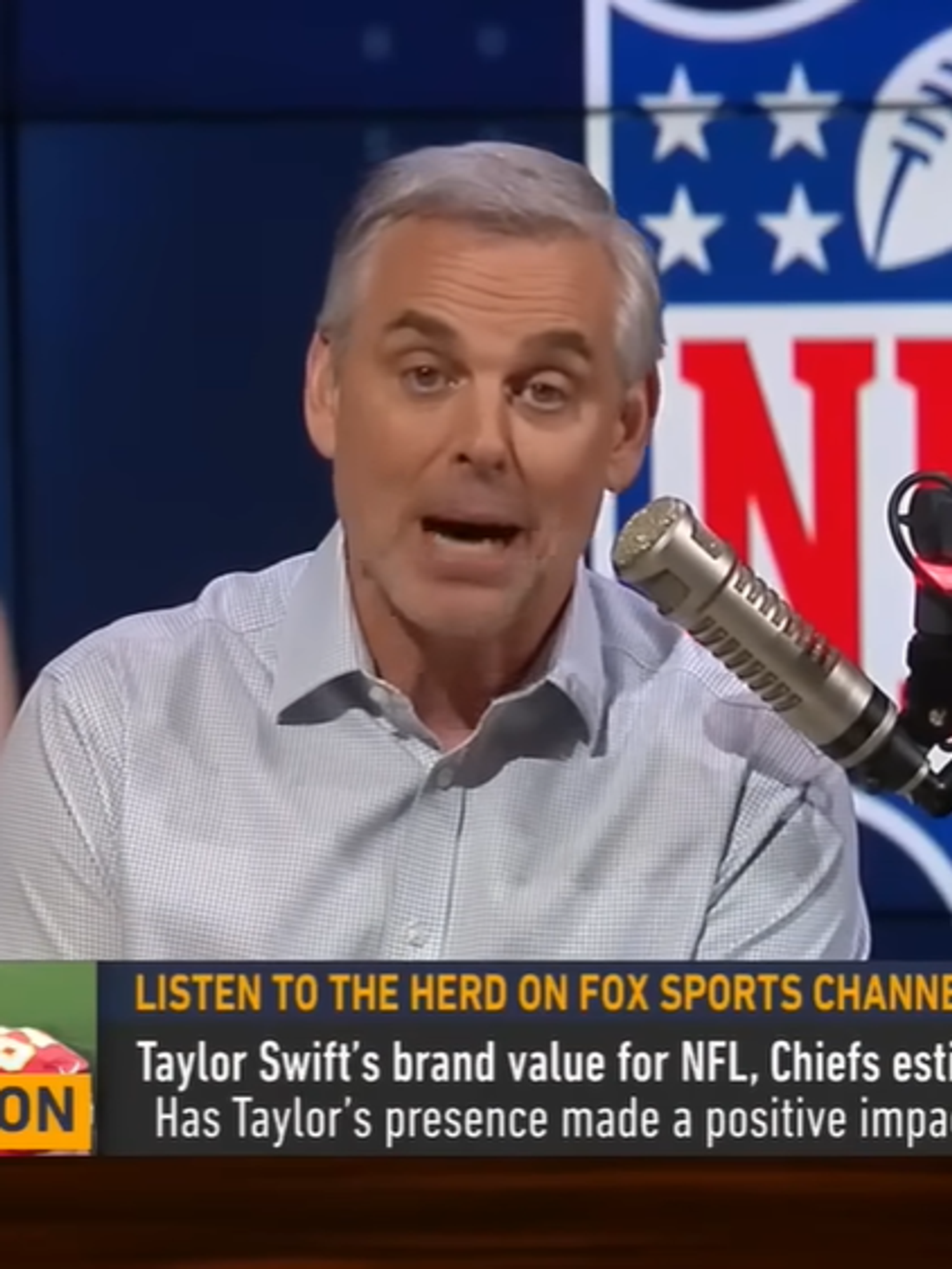 ‘Sad’ men complaining about Taylor Swift put in their place by host's scathing speech