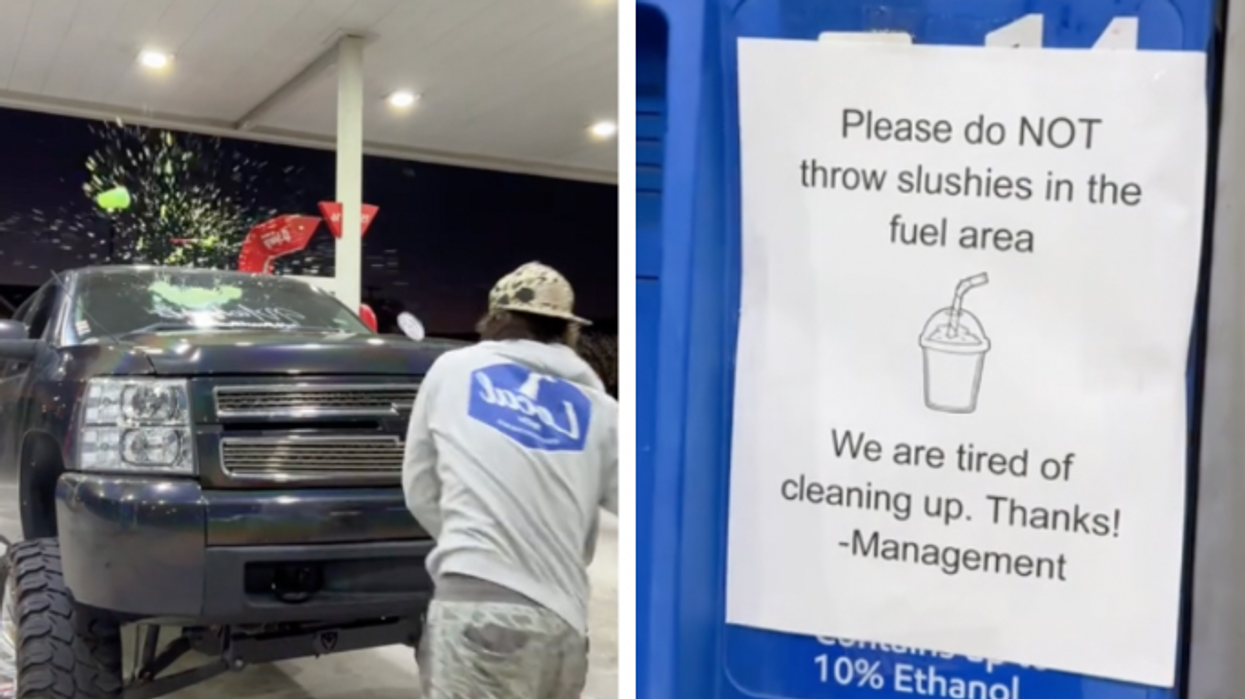 Gas stations begin to take action against TikTok slushies trend
