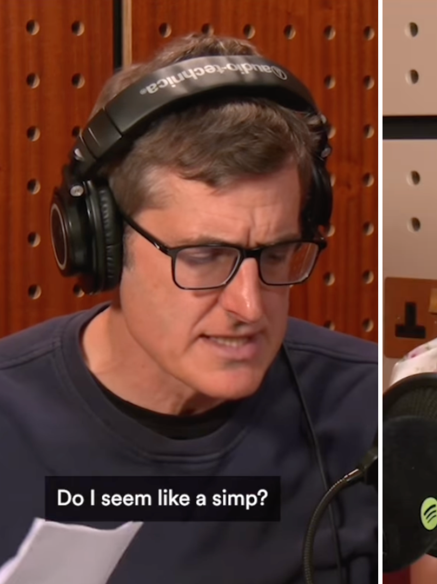 Louis Theroux asked Belle Delphine if she thinks he's a 'simp'