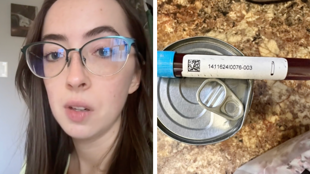 Woman finds 'human blood vial' in Shein package