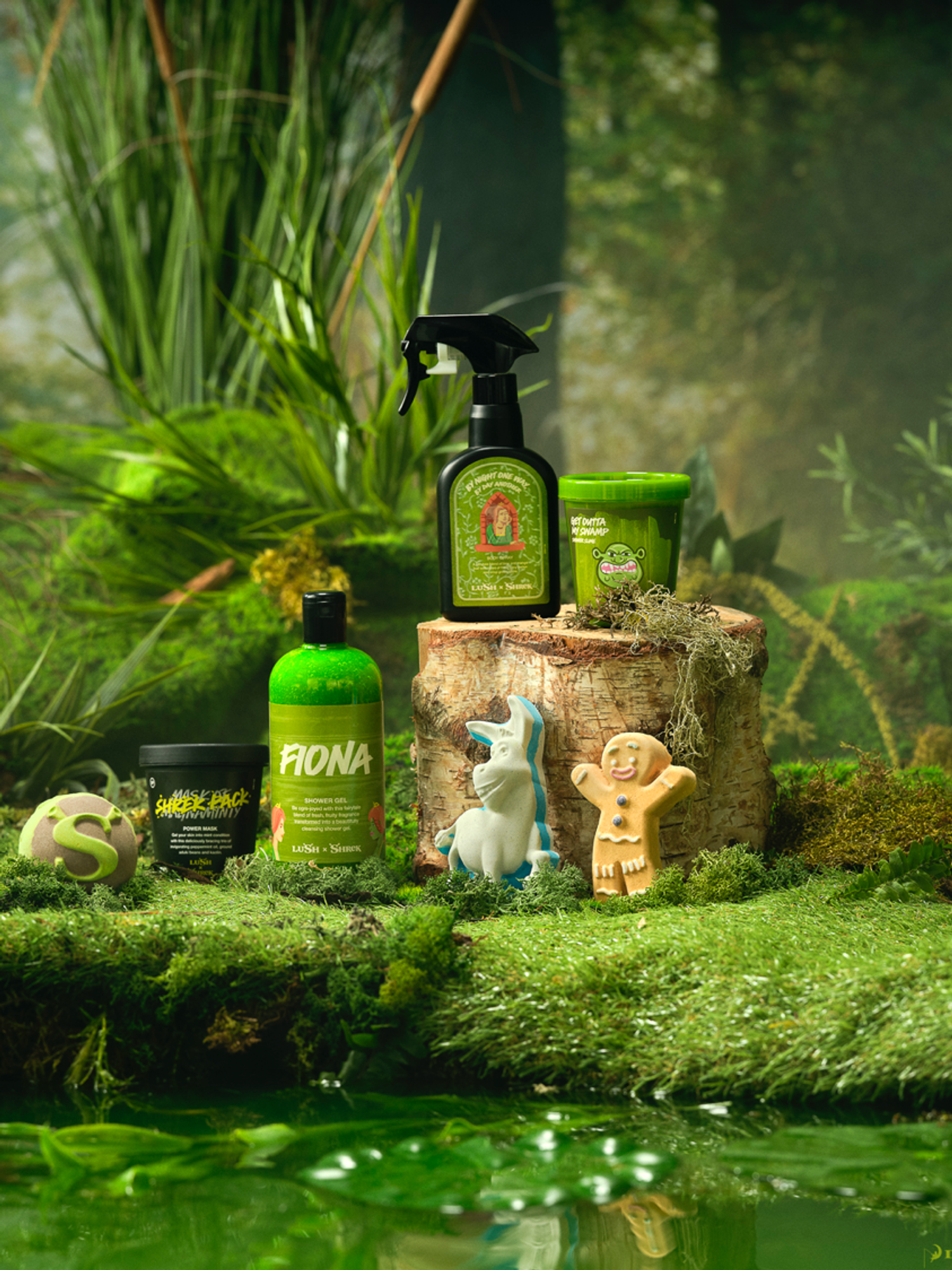 'Swamp aesthetic' is in as Lush launch new Shrek range