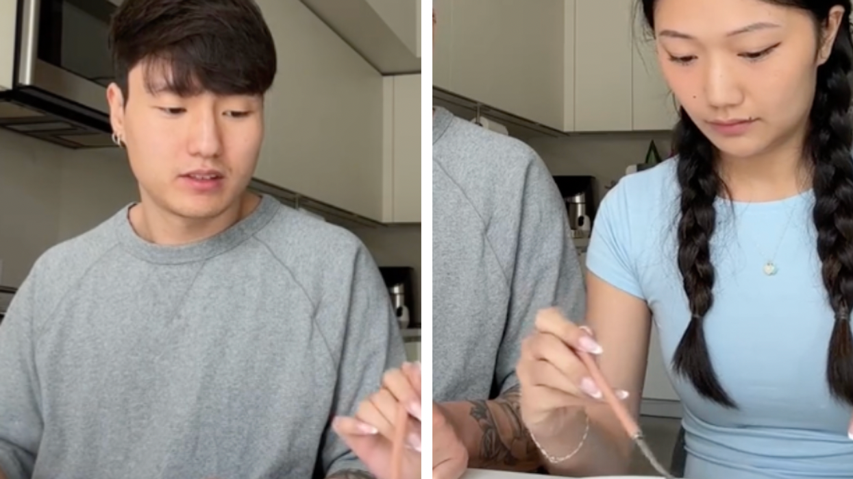 What is the 'tiny portion' relationship test TikTok trend?