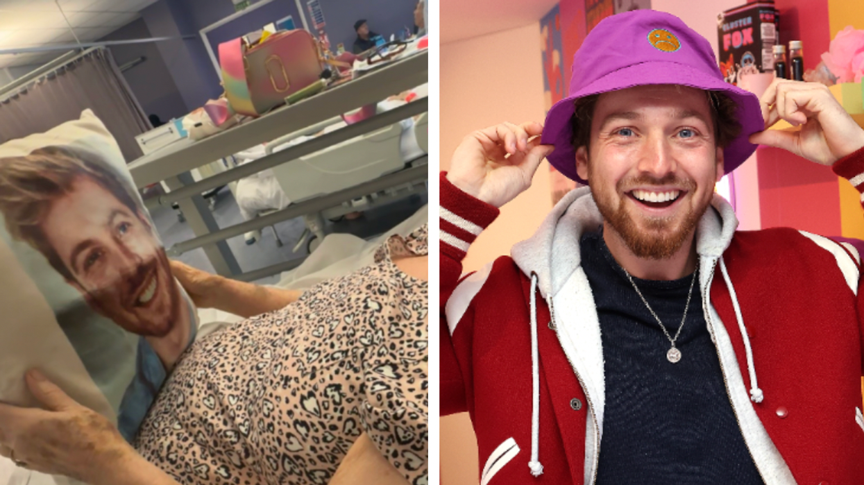 Grandma with Alzheimer's only remembers Sam Thompson and wants to meet him
