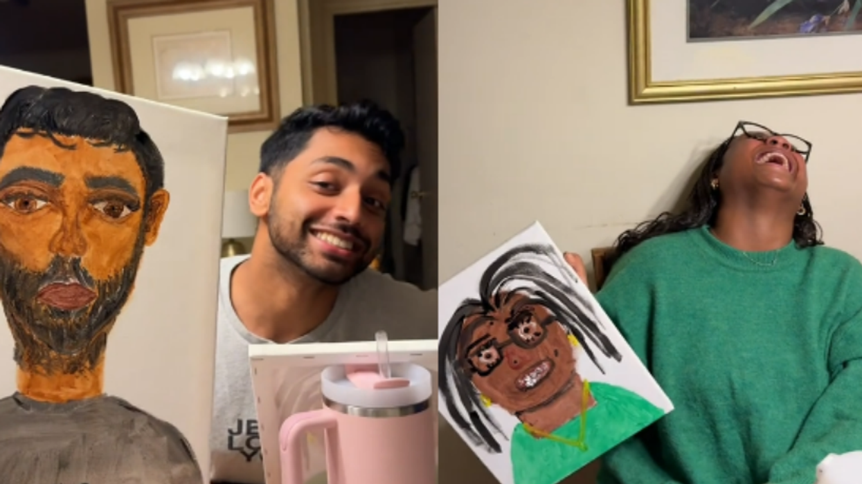 TikTok's 'paint your partner' trend explained