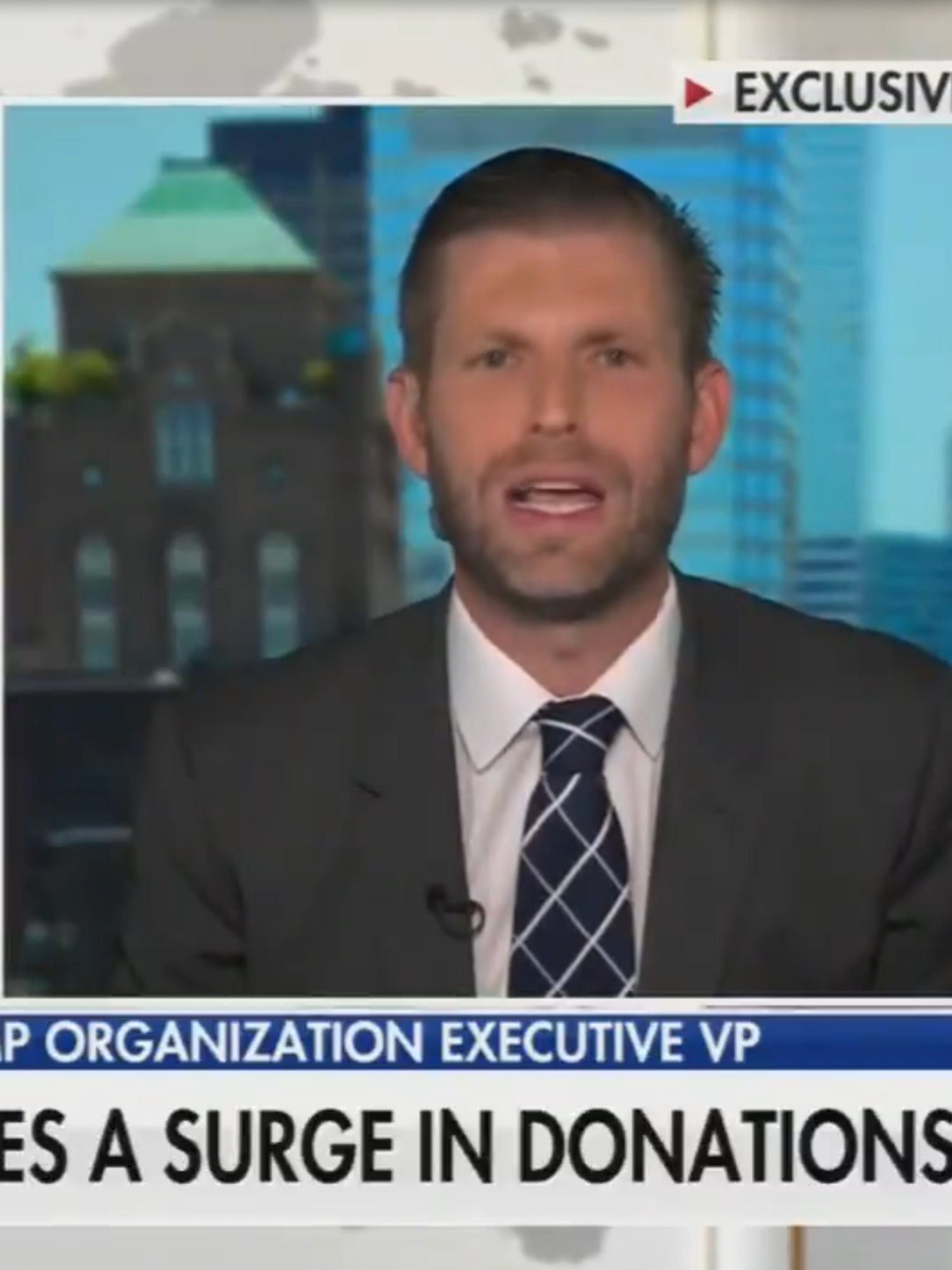 Eric Trump suggests that Black voters will flock to his father because of his criminal record