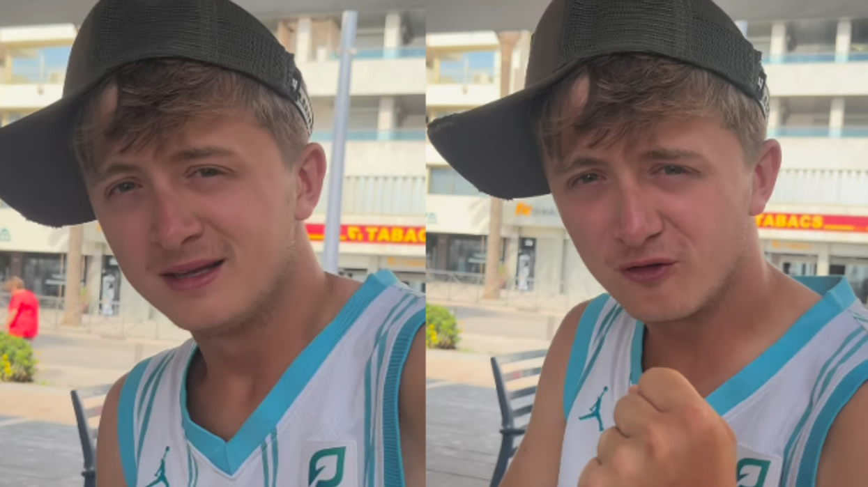 Lad walks all the way from UK to Ibiza for charity and meets Wayne Lineker