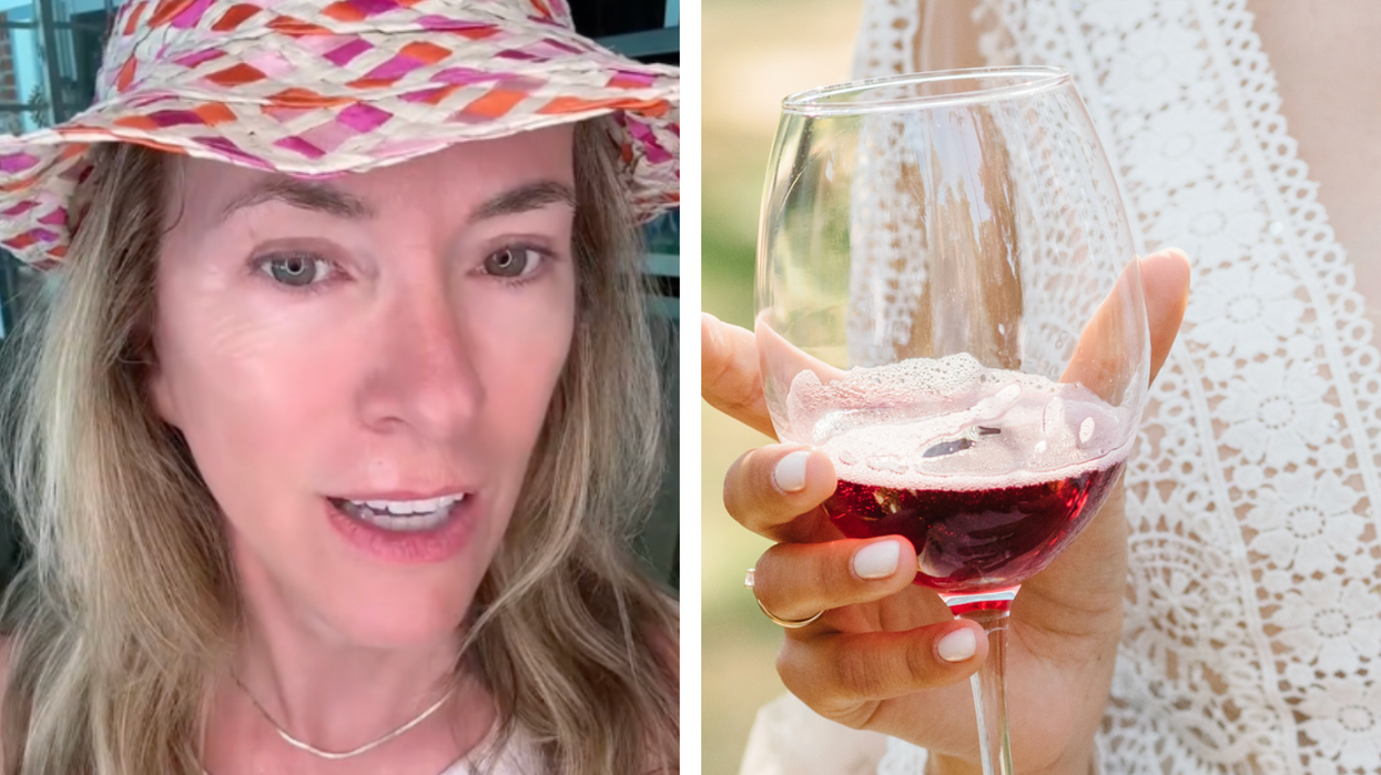 Bride's mother dumps wine on wedding guest in 'targeted hit'