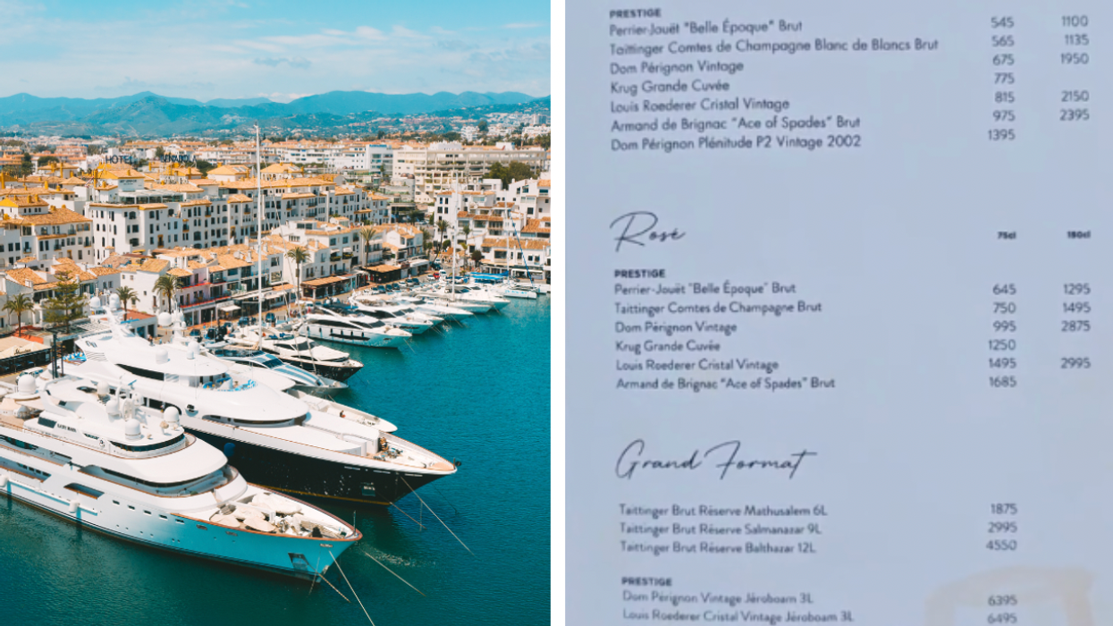 Brit left feeling 'mugged off' at £21,000 champagne bill at Marbella club