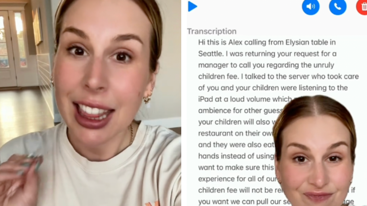 Woman claims restaurant charged her '$50 unruly kids fee' – but there's a twist
