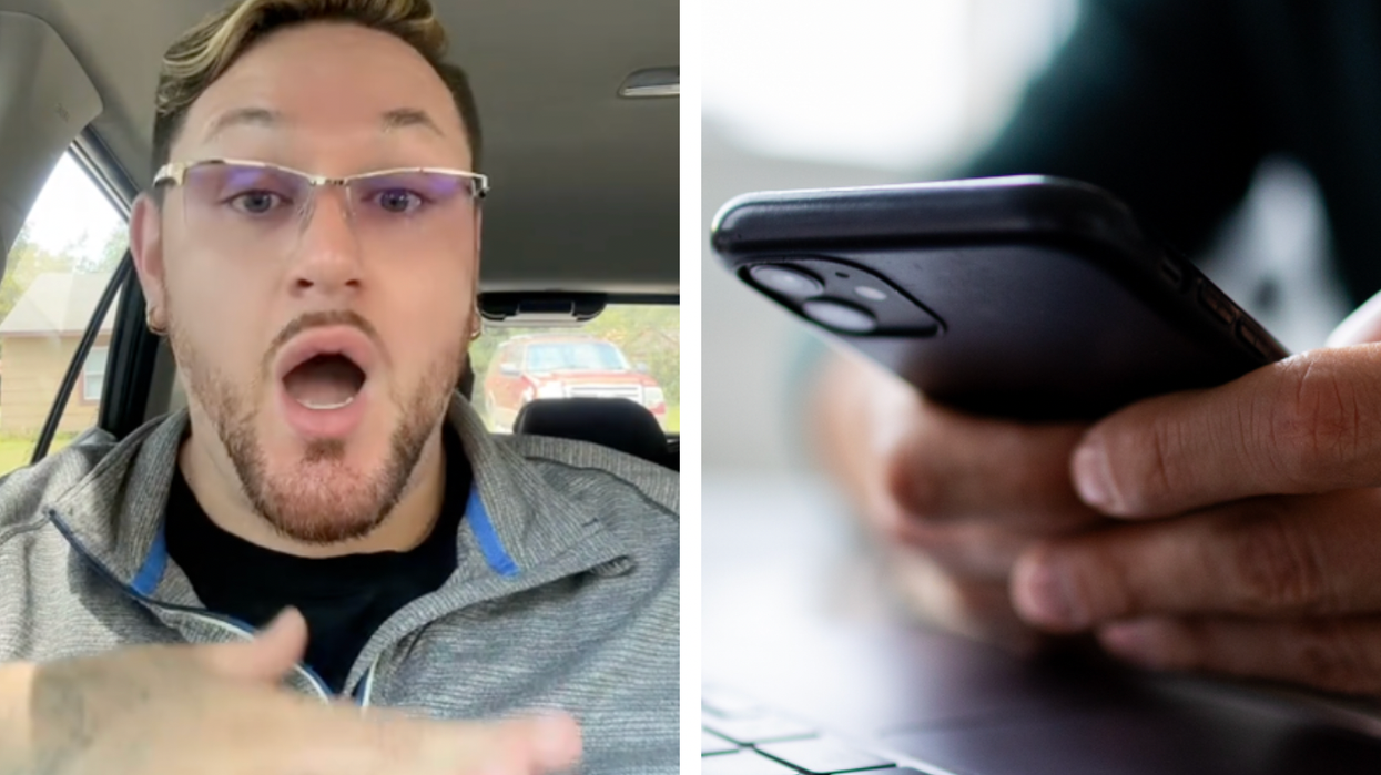 Man claims stranger spoke through his iPhone before shutting down