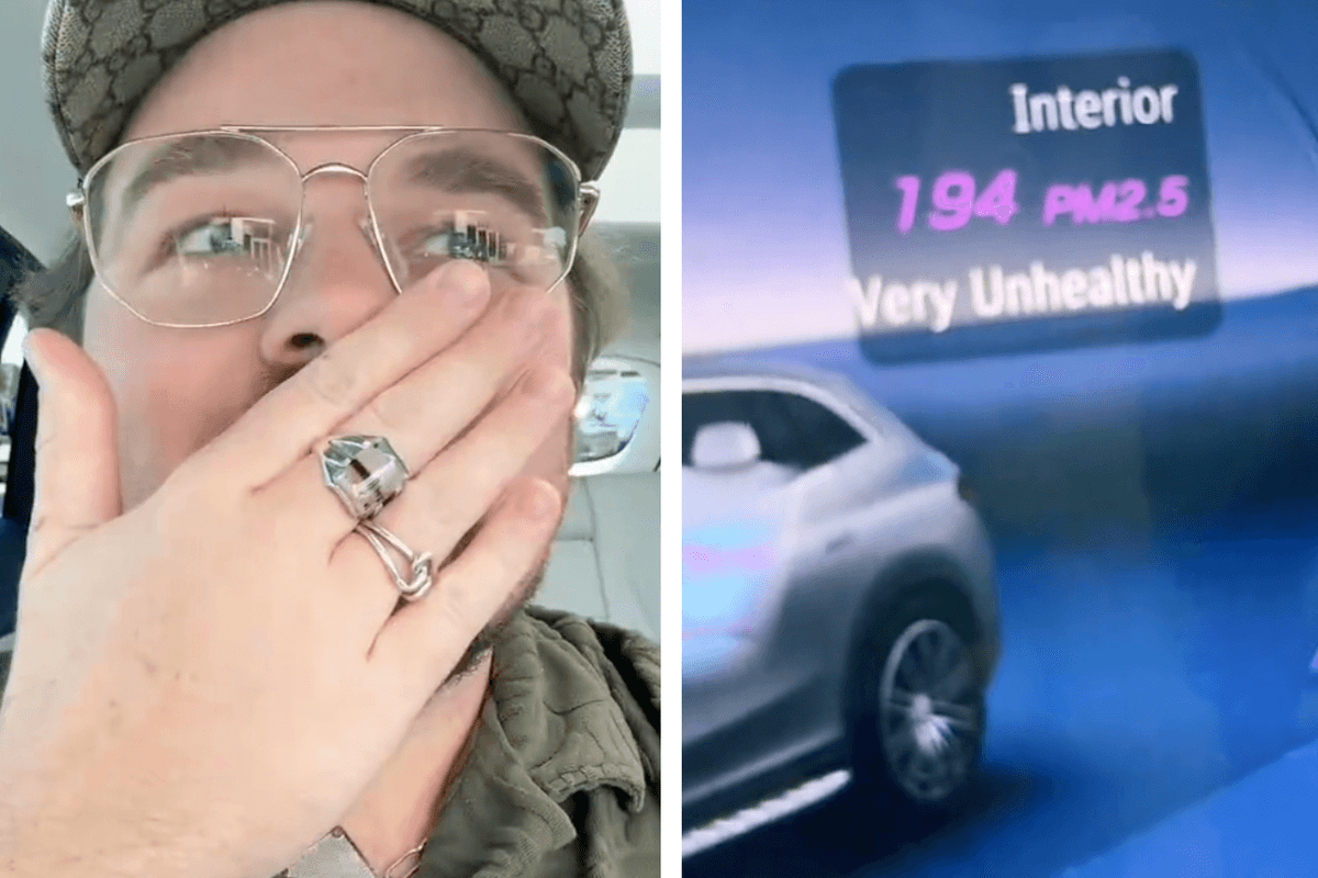 Viral TikTok shows man's new car telling him how vaping is 'very unhealthy'