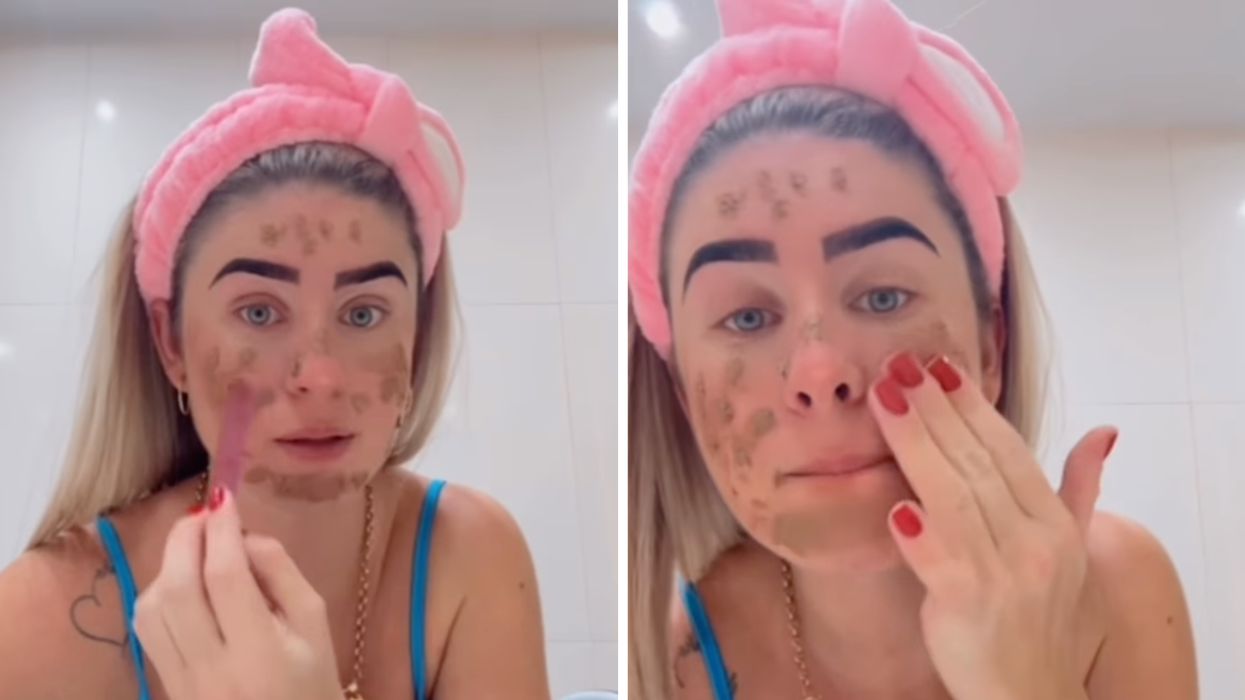 Influencer disgusts followers by using poo for a face mask after previously using period blood