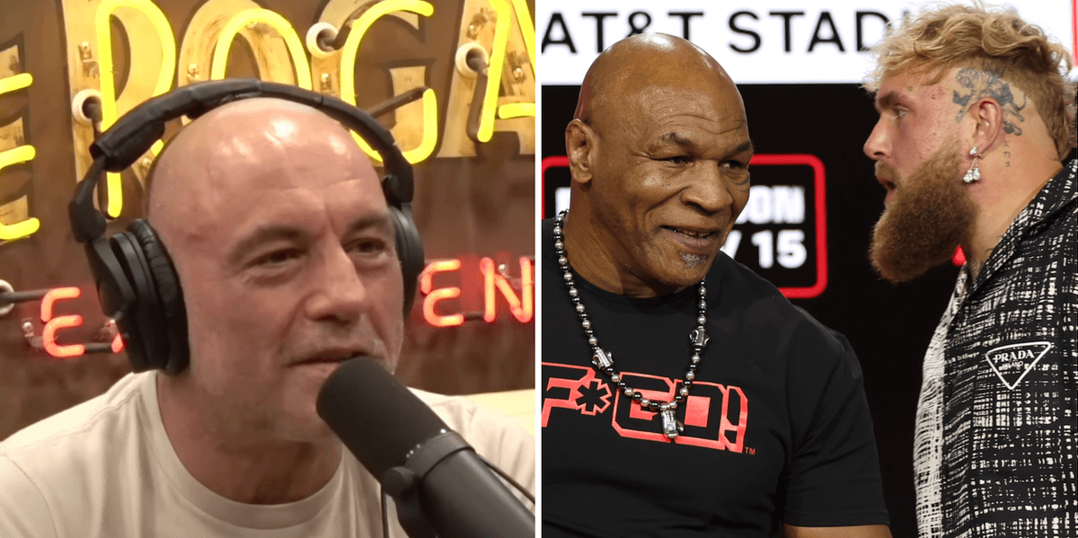 Joe Rogan Tyson Joe Rogan believes Mike Tyson could beat Jake Paul for this reason ...