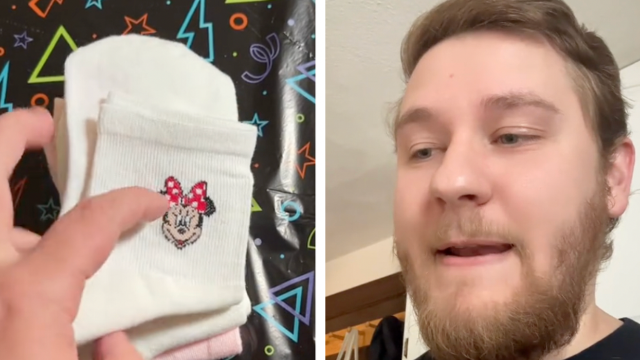 Disney socks ordered from Temu leaves TikTok in stitches
