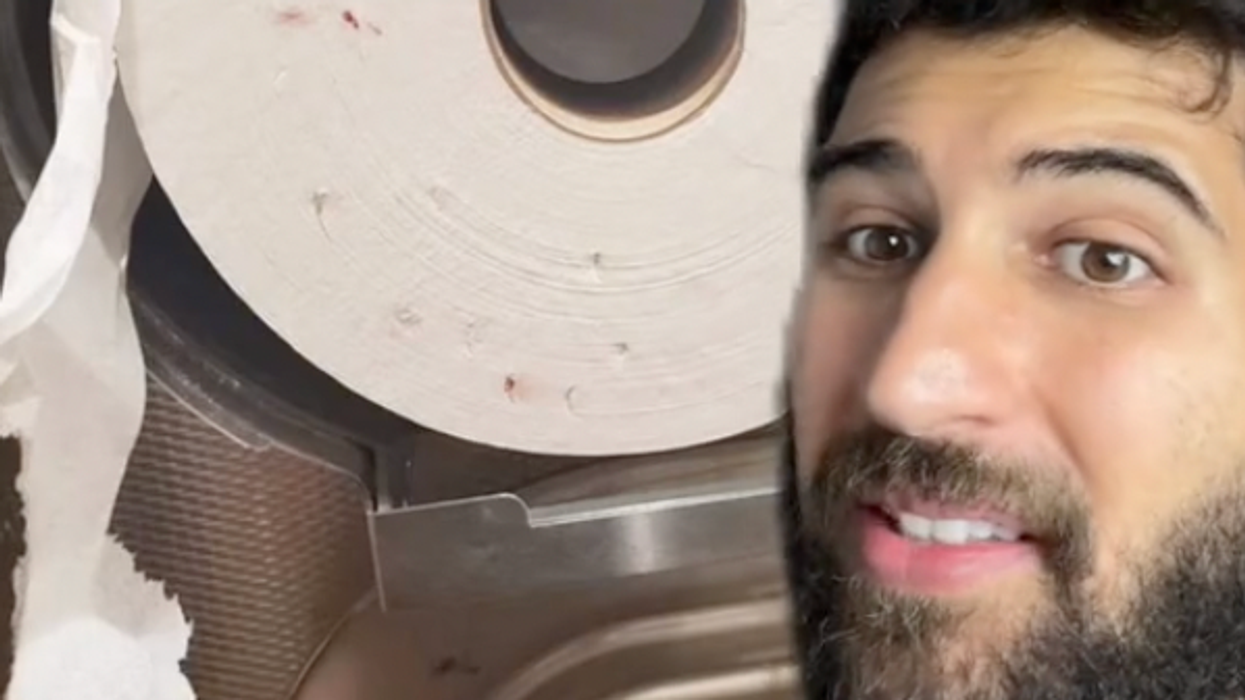 Doctor reveals why you should always check the toilet paper in public bathrooms
