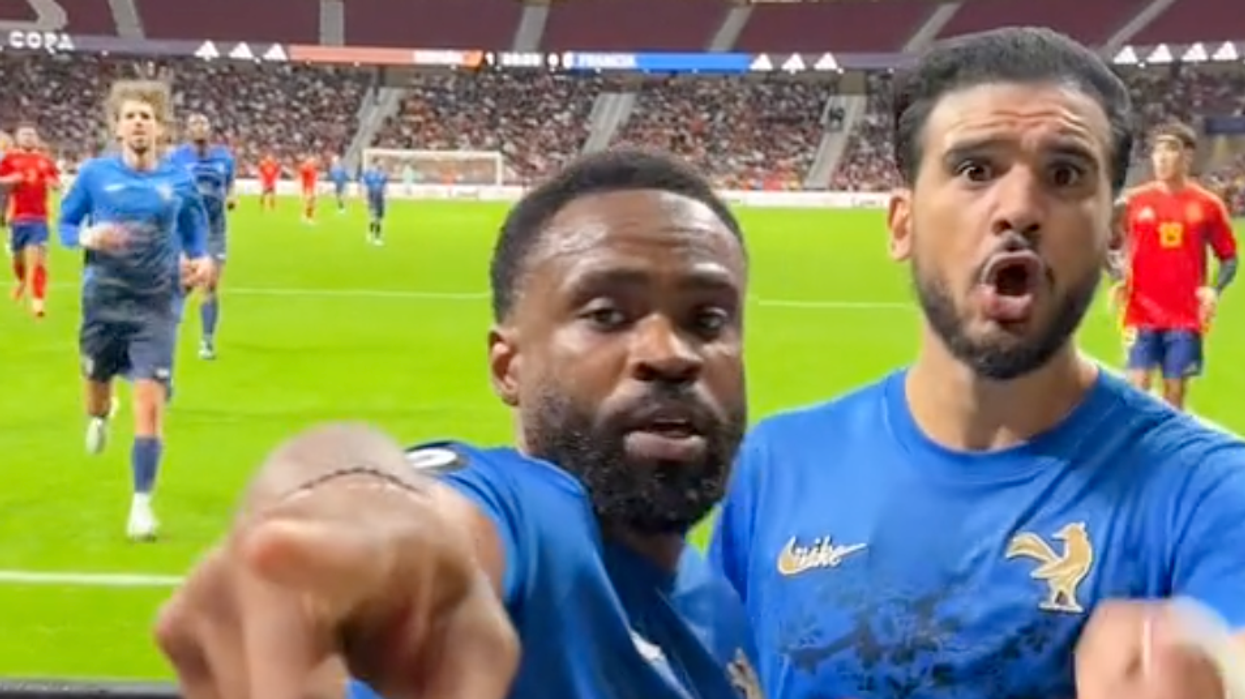 Eleven All Stars 2: Players confront racist bully during charity football match