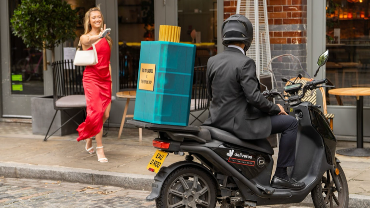 Deliveroo launches 'emergency perfume' service for Brits who have forgotten to spritz