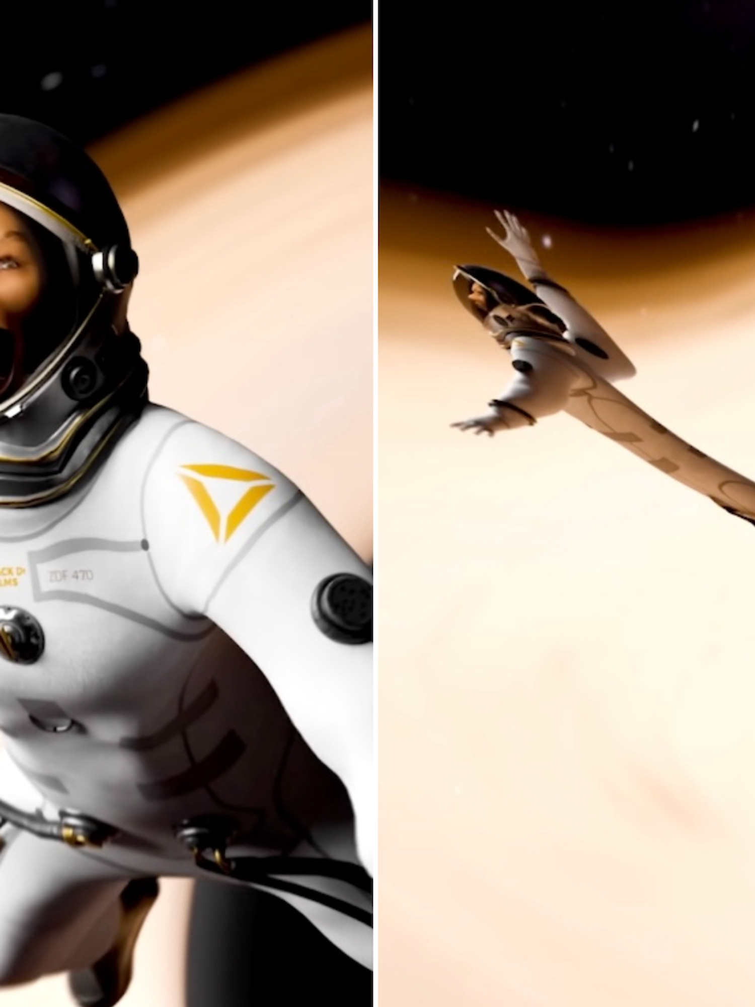 Terrifying simulation shows what happens to our bodies when they fall into a black hole