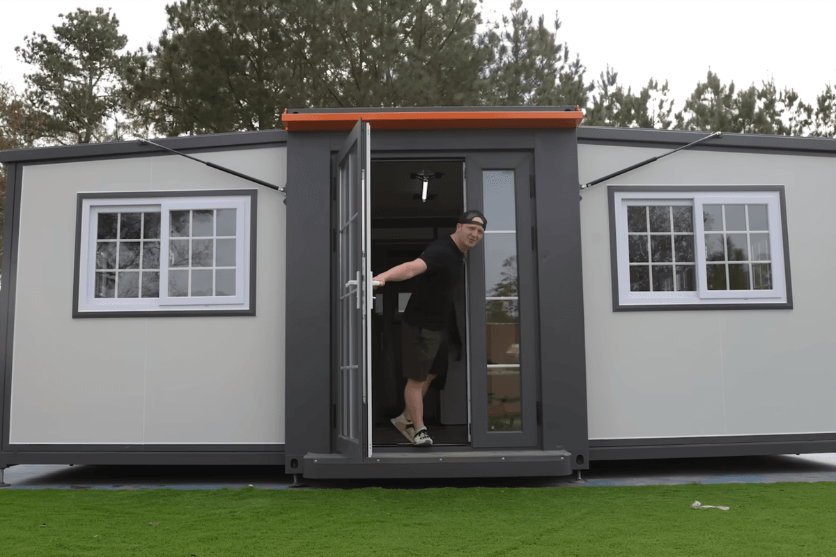 YouTuber bought a $39k tiny house on Amazon but there's one major problem with it