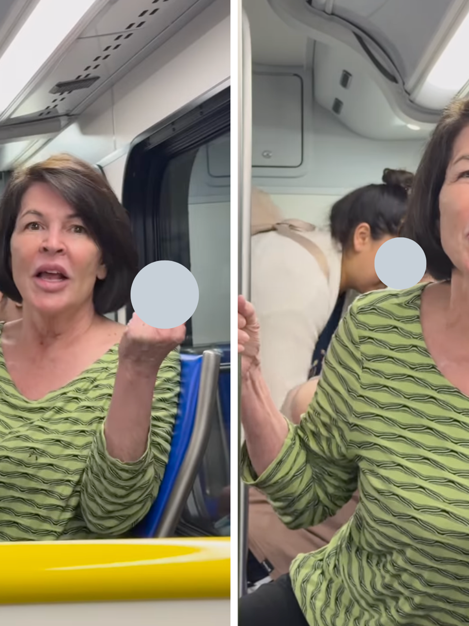 Woman kicked off United Airlines shuttle bus for 'racist' tirade