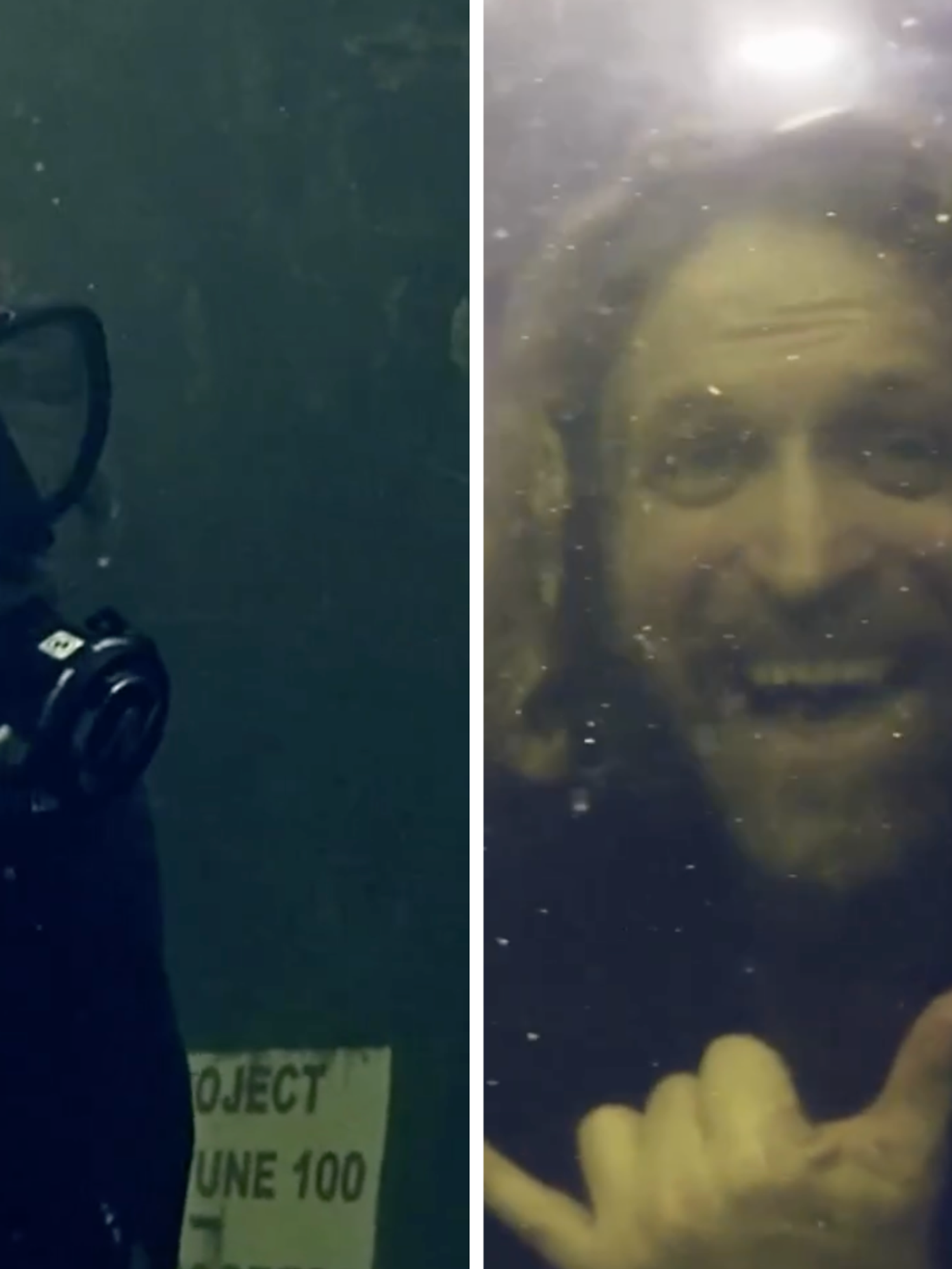Man who lived underwater for 100 days reveals what happened to his body - and it's terrifying