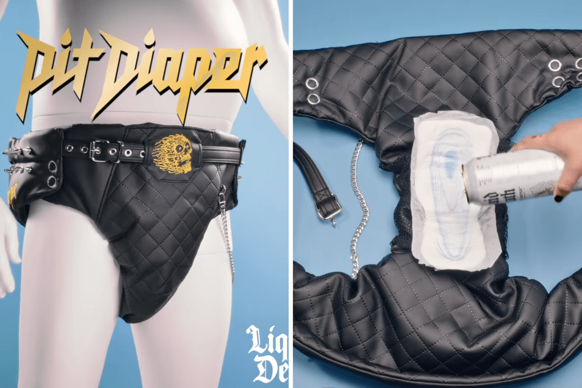 Adult nappy that prevents concert-goers from needing the toilet breaks sells out