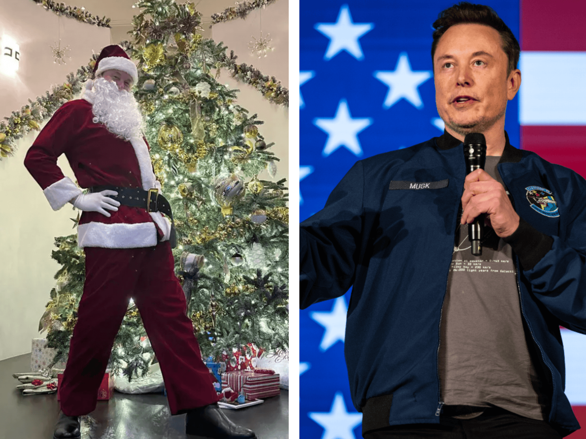 Ozempic Santa': Elon Musk confirms use of weight loss drug in bizarre festive post | indy100 Ozempic Santa': Elon Musk confirms use of weight loss drug in bizarre festive post | indy100