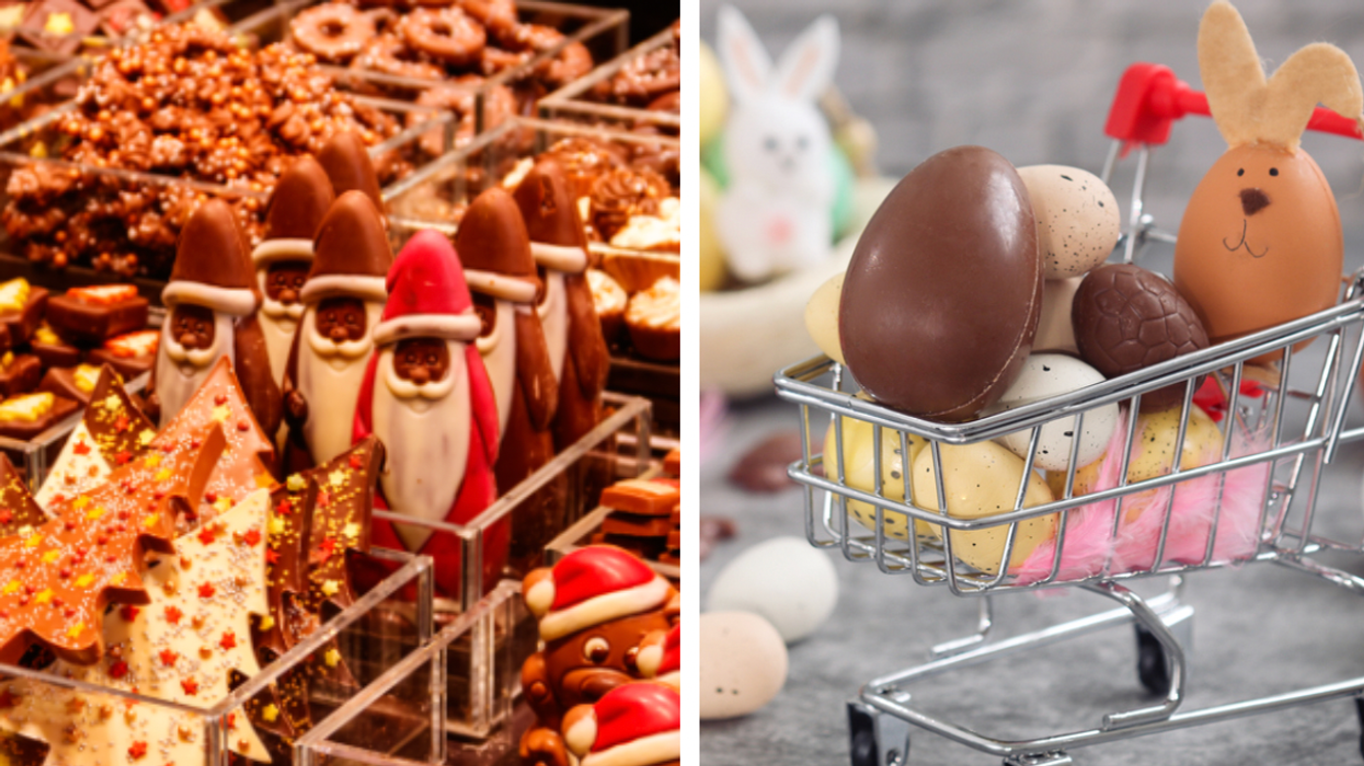 Shoppers baffled by early Easter egg displays... in December