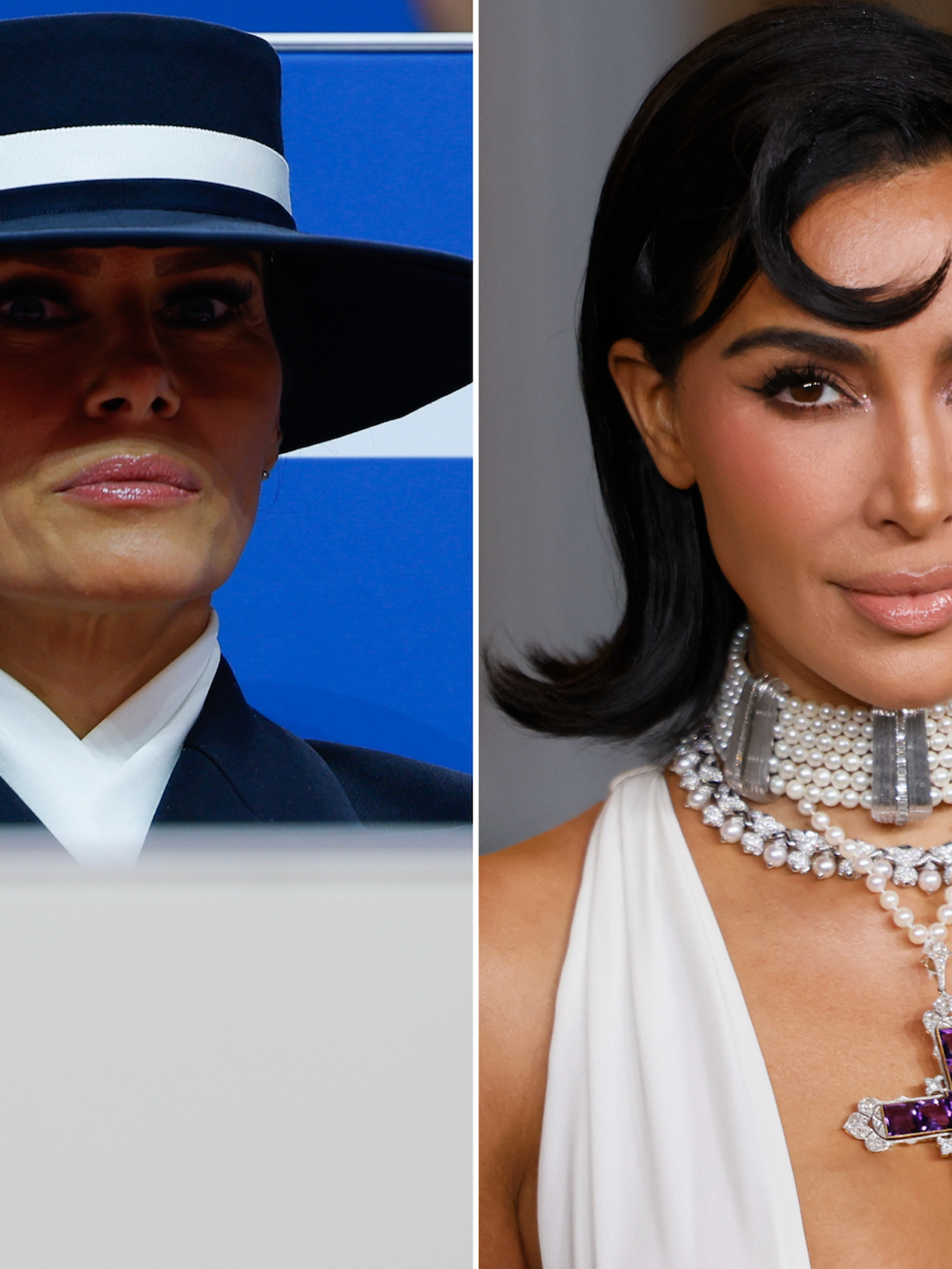 Kim Kardashian criticised over 'telling' Melania Trump inauguration post