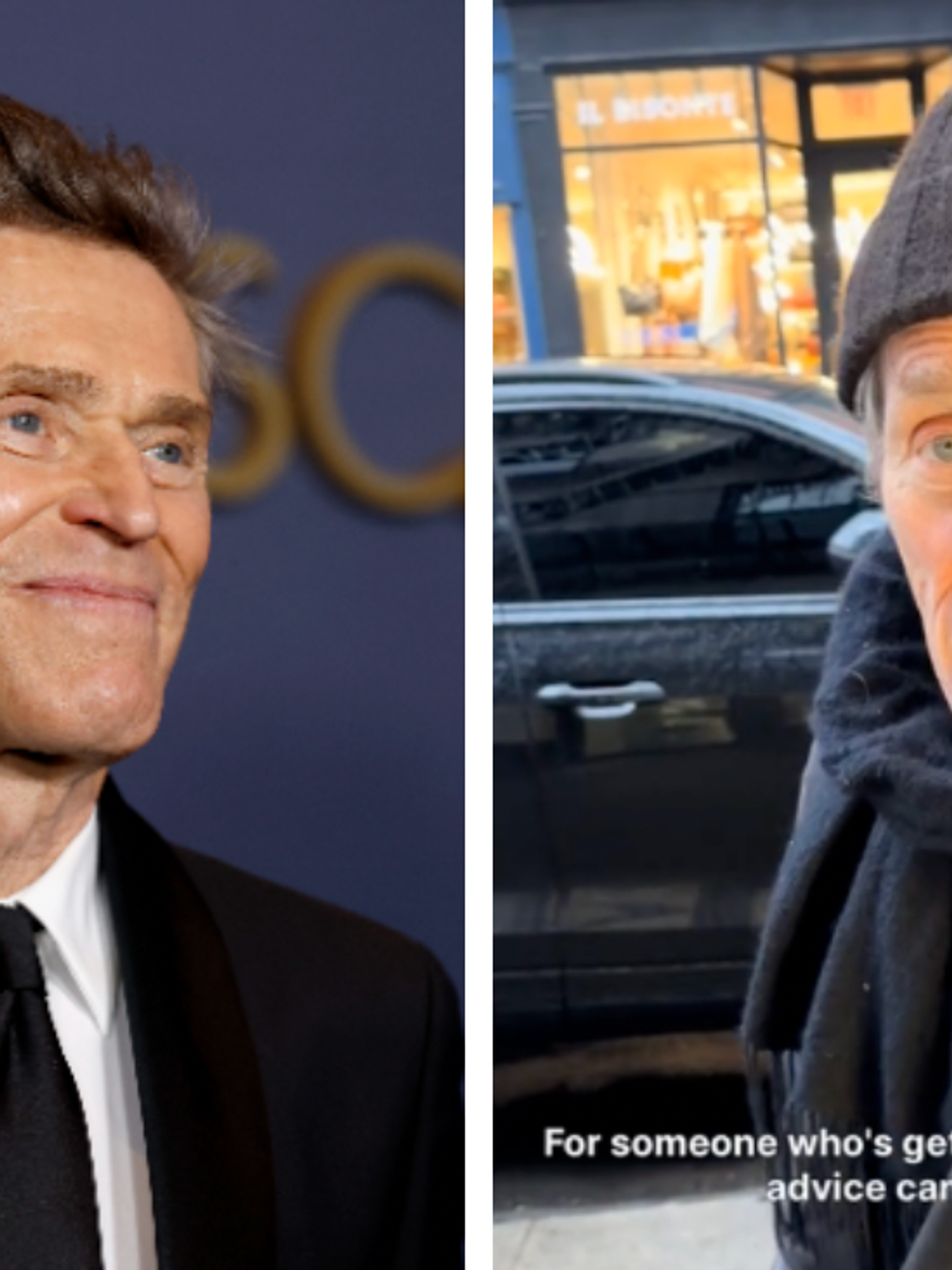 TikTok street interviewer questions Willem Dafoe – and has no idea who he is