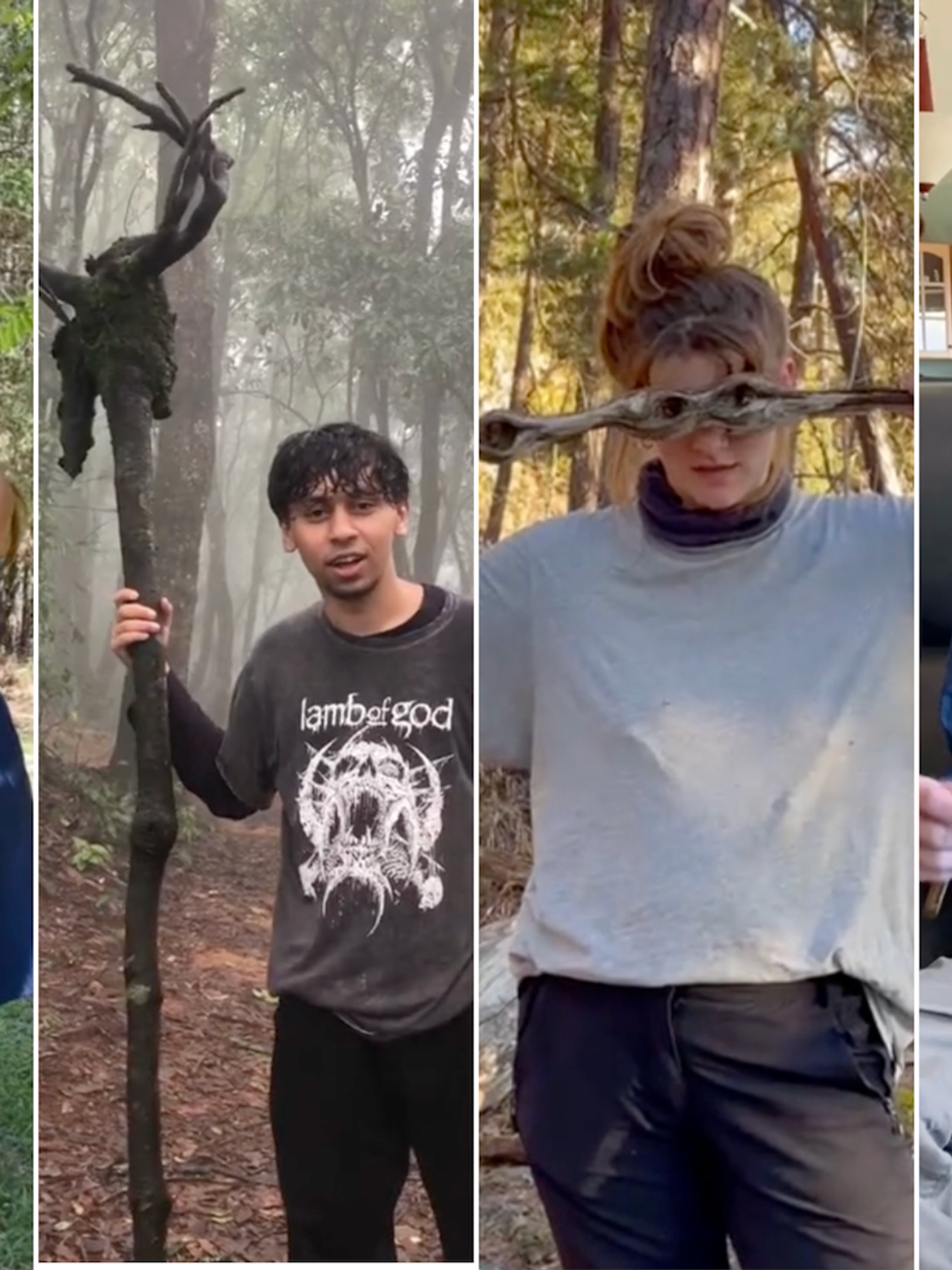 TikTok's obsession with finding cool sticks might be the only wholesome trend left on the internet