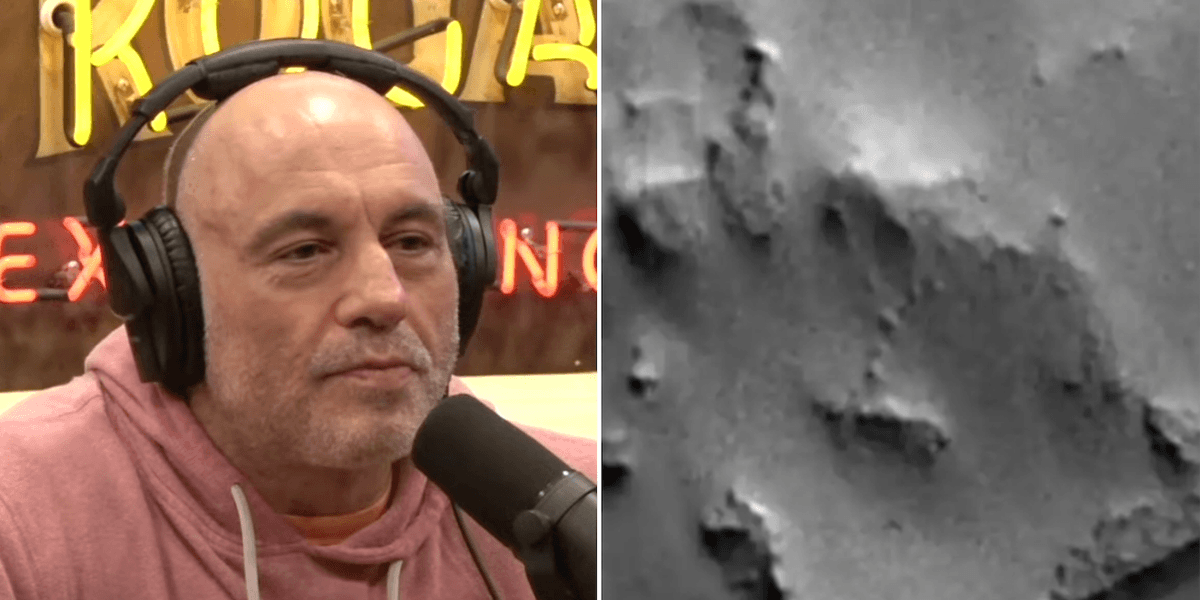 Joe Rogan baffled by 'wild' structure on Mars which has everyone ...