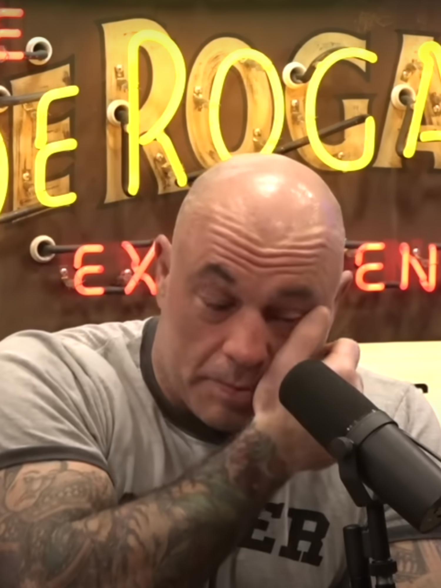 Joe Rogan breaks down in tears recalling traumatic experience: 'It's just horrible'