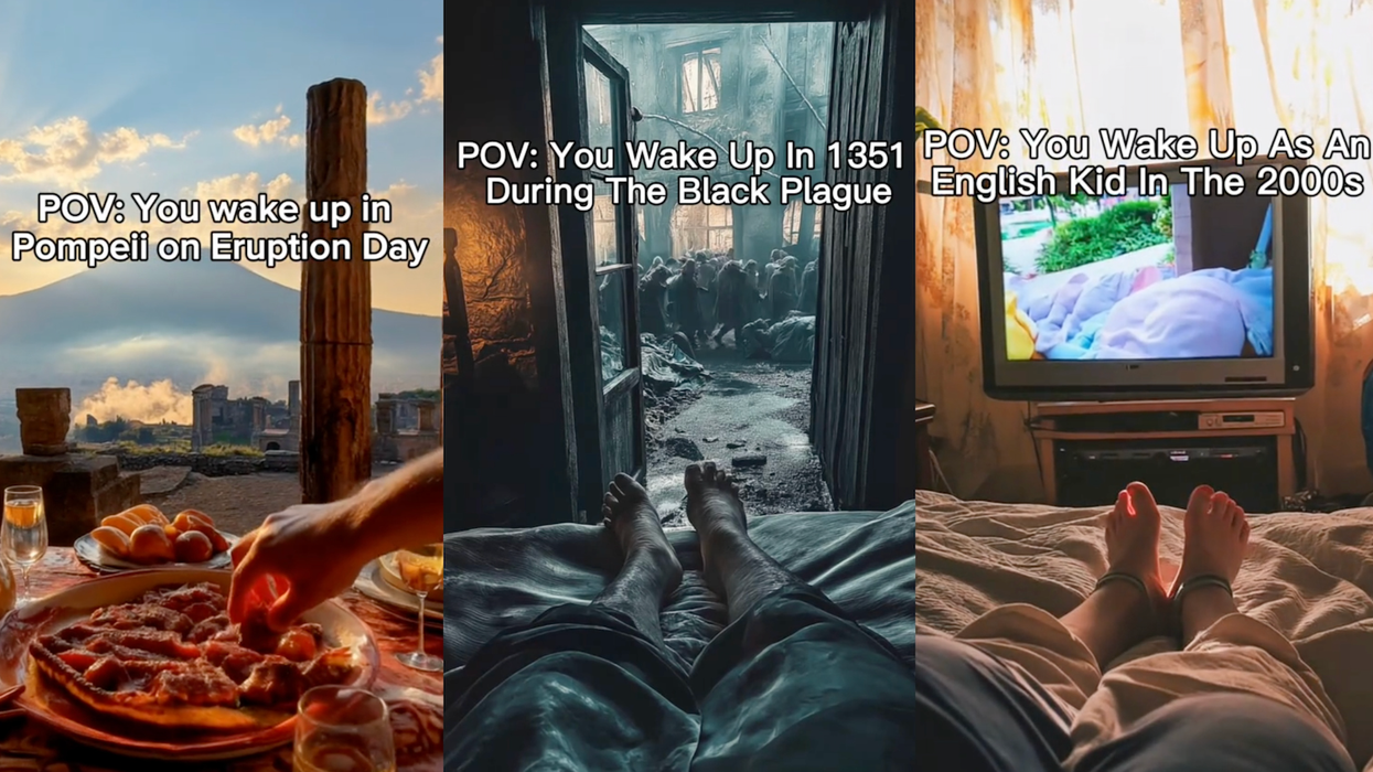 History AI POV TikTok videos are taking people back in time to the black plague