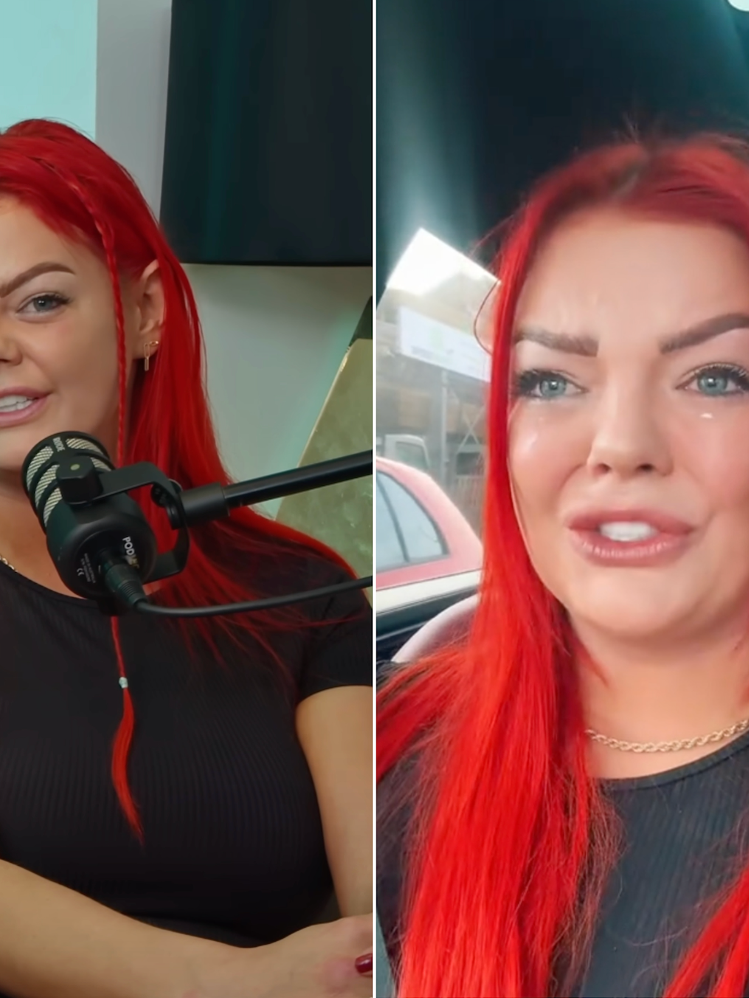 OnlyFans model Rebecca Goodwin flooded with support after storming off podcast in tears