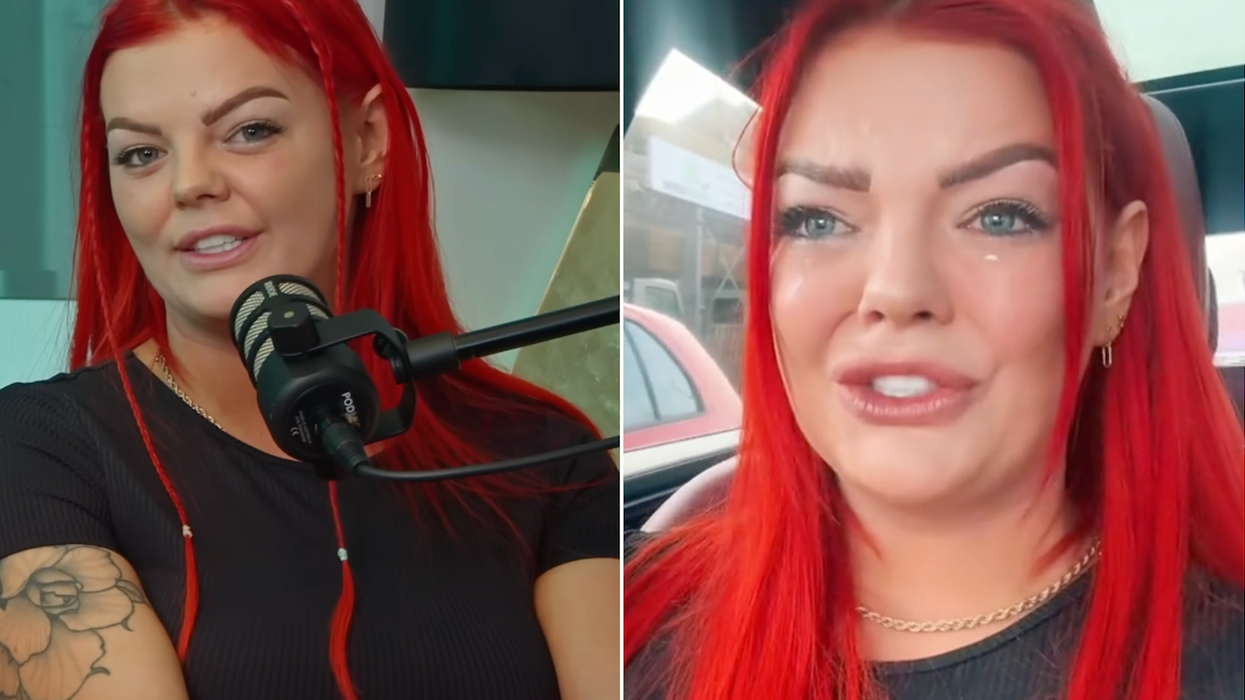 OnlyFans model Rebecca Goodwin flooded with support after storming off podcast in tears