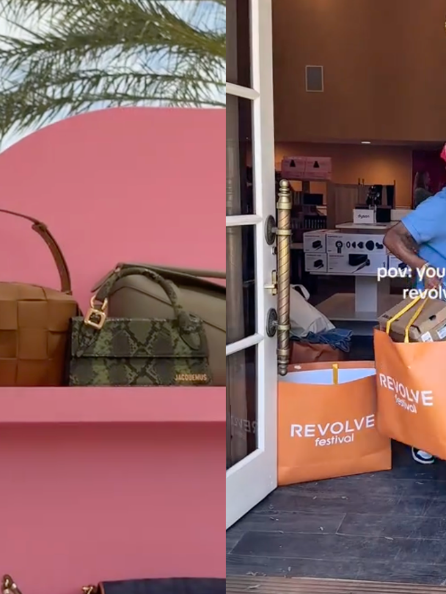 This is everything influencers were gifted at Revolve's 'insane' Coachella festival pop-up
