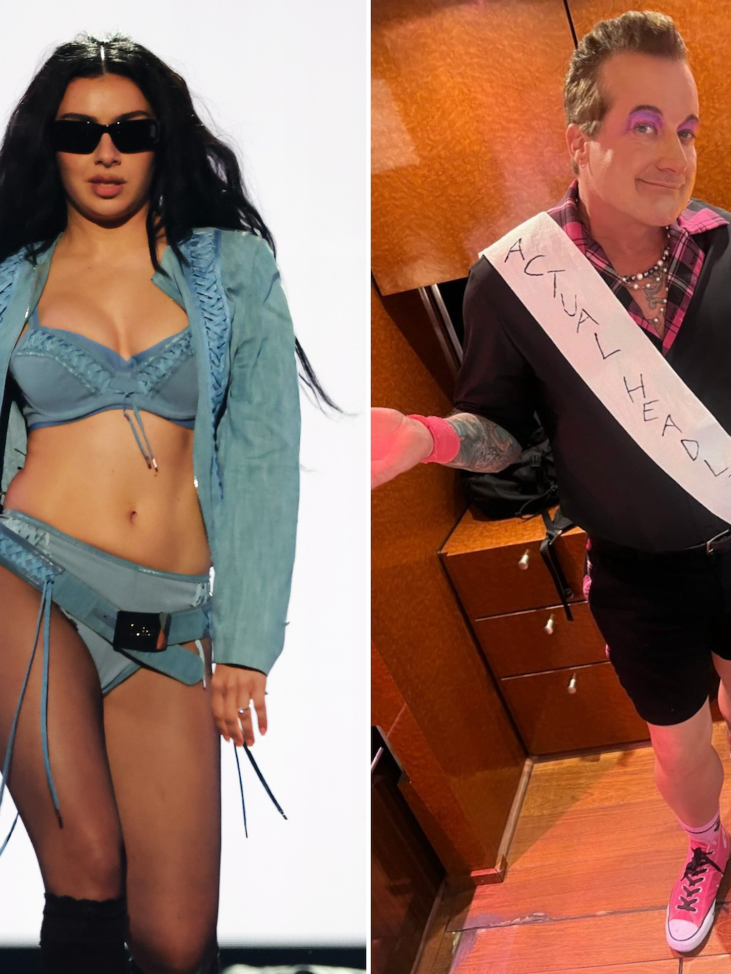Charli XCX's one-word response to Green Day poking fun at her Coachella 'headliner' sash controversy
