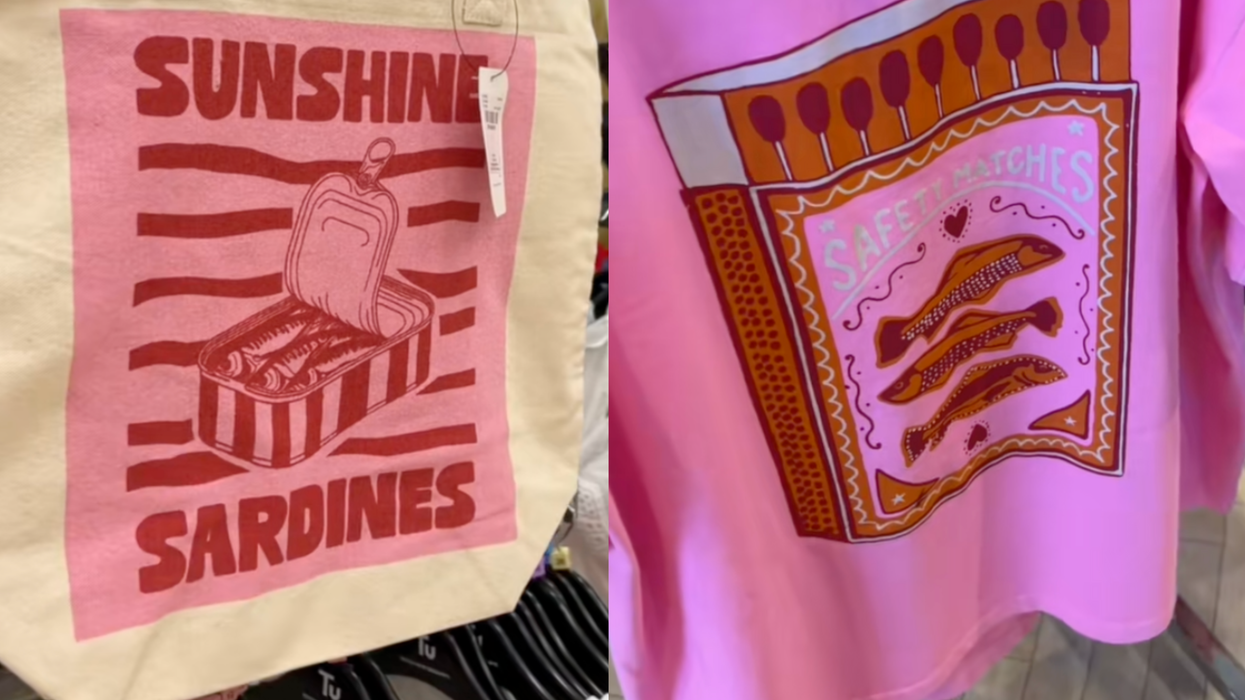 Sardines have become the biggest 'it' print of the summer - and it says a lot about the world