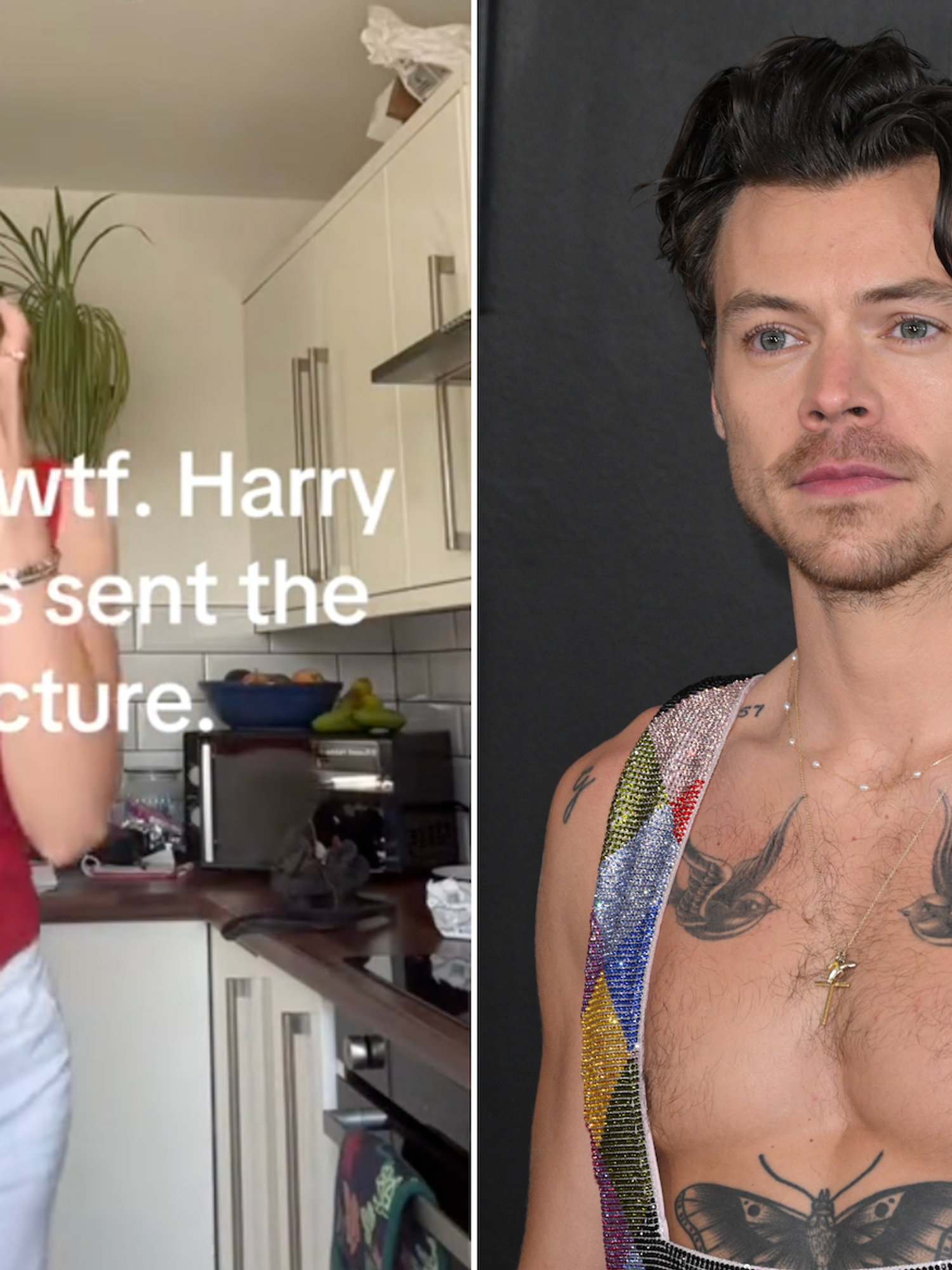 Harry Styles slides into a fan's DMs for the most wholesome reason
