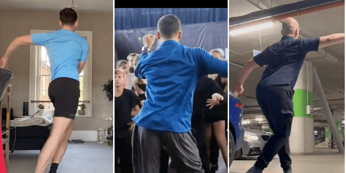 The 'Blue Shirt Guy Dancing Salsa' meme explained | indy100