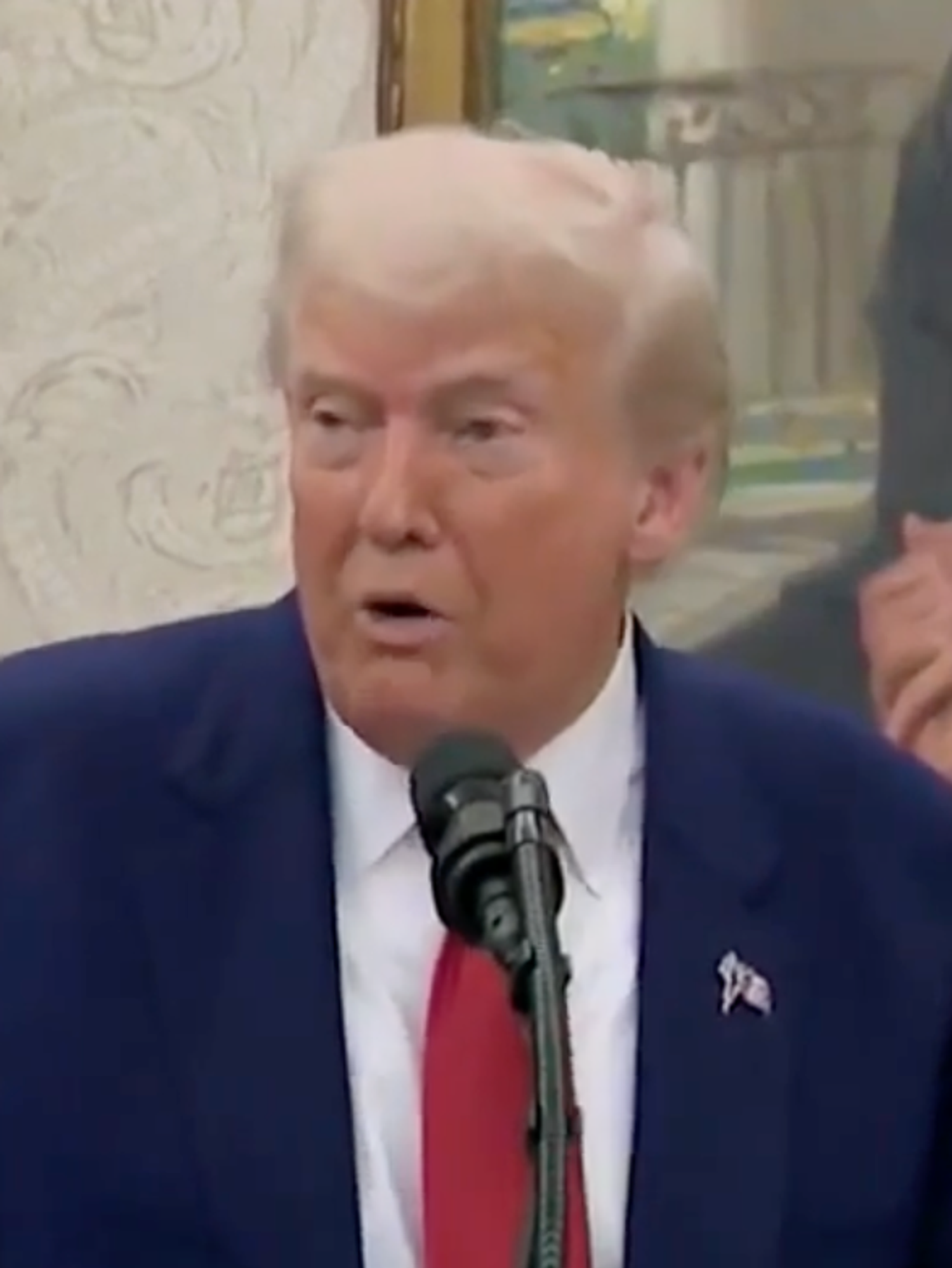 Trump scolds Harvard and says it 'needs to behave'