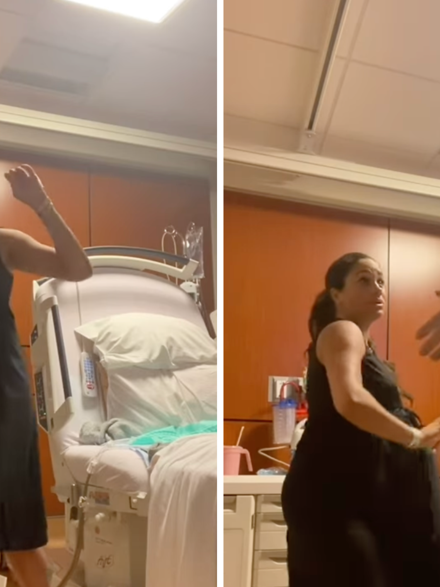 Meghan Markle shares video of dancing to induce labour and the trolls are predictably rattled